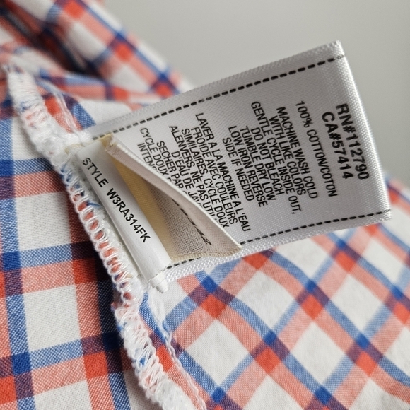 True Religion Plaid Snap Button Front Women’s Pocket Top XS - Picture 7 of 8